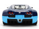 2011 Bugatti Veyron Dark Blue with Light Blue Accents Hyper Spec Series 1/24 Diecast Model Car Jada 37643 2011 Bugatti Veyron Dark Blue with Light Blue Accents Hyper Spec Series 1/24 Diecast Model Car Jada 37643