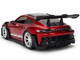 Porsche 911 992 GT3 RS Red Chrome with Carbon Top and Hood Stripes Hyper Spec Series 1/24 Diecast Model Car Jada 37809 Porsche 911 992 GT3 RS Red Chrome with Carbon Top and Hood Stripes Hyper Spec Series 1/24 Diecast Model Car Jada 37809