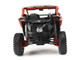 Can Am Maverick X3 X RC Turbo RR Chalk Gray and Orange 1/12 Diecast Model BRP Models 68003 Can Am Maverick X3 X RC Turbo RR Chalk Gray and Orange 1/12 Diecast Model BRP Models 68003