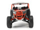 Can Am Maverick X3 X RC Turbo RR Chalk Gray and Orange 1/12 Diecast Model BRP Models 68003 Can Am Maverick X3 X RC Turbo RR Chalk Gray and Orange 1/12 Diecast Model BRP Models 68003