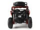 Can Am Maverick X3 X RS Turbo RR with Roof Rack Chalk Gray and Orange 1/12 Diecast Model BRP Models 68004 Can Am Maverick X3 X RS Turbo RR with Roof Rack Chalk Gray and Orange 1/12 Diecast Model BRP Models 68004