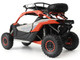 Can Am Maverick X3 X RS Turbo RR with Roof Rack Chalk Gray and Orange 1/12 Diecast Model BRP Models 68004 Can Am Maverick X3 X RS Turbo RR with Roof Rack Chalk Gray and Orange 1/12 Diecast Model BRP Models 68004