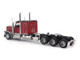 Peterbilt 589 Tridem Axle Legendary Package Truck Tractor with 58 Sleeper Legendary Red Transport Series 1/64 Diecast Model by Diecast Masters 71125 Peterbilt 589 Tridem Axle Legendary Package Truck Tractor with 58 Sleeper Legendary Red Transport Series 1/64 Diecast Model by Diecast Masters 71125