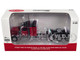 Peterbilt 589 Tridem Axle Legendary Package Truck Tractor with 58 Sleeper Legendary Red Transport Series 1/64 Diecast Model by Diecast Masters 71125 Peterbilt 589 Tridem Axle Legendary Package Truck Tractor with 58 Sleeper Legendary Red Transport Series 1/64 Diecast Model by Diecast Masters 71125