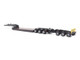 Trail King TK170 Hydraulic Detachable Gooseneck Lowboy Trailer Black with Jeep and Booster Transport Series 1/64 Diecast Model Diecast Masters 71165 Trail King TK170 Hydraulic Detachable Gooseneck Lowboy Trailer Black with Jeep and Booster Transport Series 1/64 Diecast Model Diecast Masters 71165