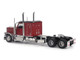 Peterbilt 589 Tandem Axle Legendary Package Truck Tractor with 58 Sleeper Legendary Red Transport Series 1/64 Diecast Model Diecast Masters 71218