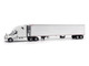 2025 Freightliner Cascadia Gen 5 Truck Tractor with Sleeper and Great Dane Champion 53ft Refrigerated Trailer Winter White Transport Series 1/64 Diecast Model Diecast Masters 71232 2025 Freightliner Cascadia Gen 5 Truck Tractor with Sleeper and Great Dane Champion 53ft Refrigerated Trailer Winter White Transport Series 1/64 Diecast Model Diecast Masters 71232