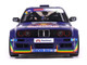 2023 BMW E30 V8 Drift Red Bull Driftbrothers Blue and Silver with Graphics Limited Edition to 3000 pieces Worldwide 1/18 Model Car Otto Mobile OT486