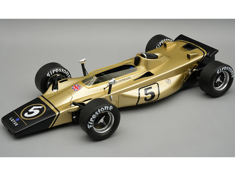 Lotus 56B #5 Emerson Fittipaldi Formula One F1 Italian GP 1971 Mythos Series with Display Case Limited Edition to 80 pieces Worldwide 1/18 Model Car Tecnomodel TM18-342B