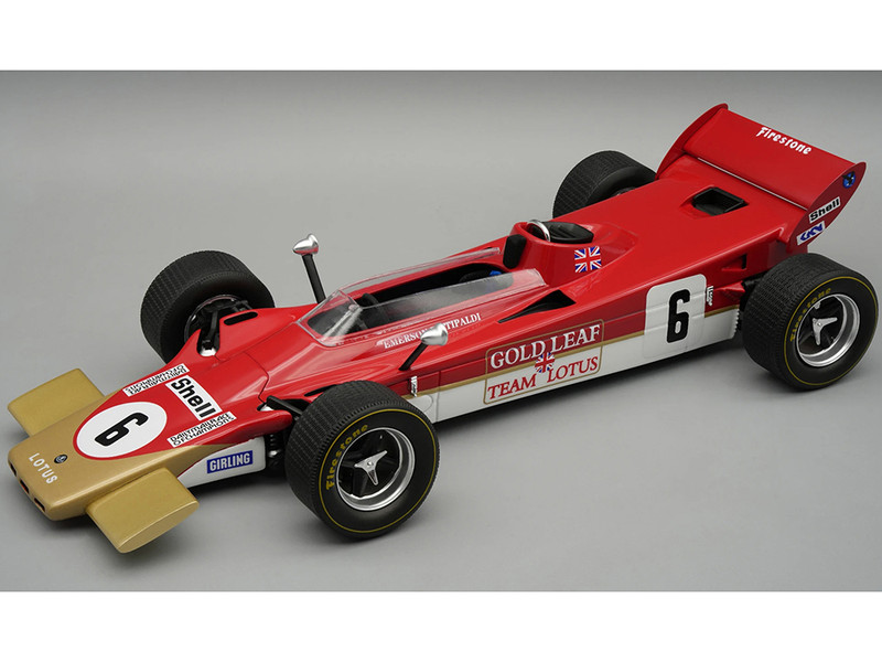 Lotus 56B #6 Emerson Fittipaldi Race of Champions 1971 Mythos Series with Display Case Limited Edition to 55 pieces Worldwide 1/18 Model Car Tecnomodel TM18-342C