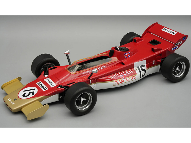 Lotus 56B #15 Dave Walker Formula One F1 Dutch GP 1971 Mythos Series with Display Case Limited Edition to 55 pieces Worldwide 1/18 Model Car Tecnomodel TM18-342D