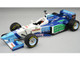 Benetton B196 #3 Jean Alesi 2nd Place Formula One F1 Brazilian GP 1996 Mythos Series with Display Case Limited Edition to 35 pieces Worldwide 1/18 Model Car Tecnomodel TM18-380A