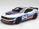 Ford Mustang Dark Horse #24 Ford Performance Racing School White with Graphics 1/18 Model Car Top Speed TS0657 Ford Mustang Dark Horse #24 Ford Performance Racing School White with Graphics 1/18 Model Car Top Speed TS0657