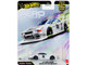 Nissan Skyline GT R R32 LB Kaido Works RHD Right Hand Drive #58 White with Gray Stripes Aero Styles Series Diecast Model Car Hot Wheels JKF05 Nissan Skyline GT R R32 LB Kaido Works RHD Right Hand Drive #58 White with Gray Stripes Aero Styles Series Diecast Model Car Hot Wheels JKF05