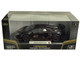 Lamborghini Aventador SVJ Roadster Black with Carbon Top and Gold Accents 1/18 Diecast Model Car Heimanba H1102BK