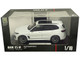 BMW X5 M Competition LCI White Metallic with Moonroof 1/18 Diecast Model Car Heimanba H1262W