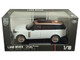 2022 Land Rover Range Rover SV White Metallic with Rose Gold Top and Moonroof 1/18 Diecast Model Car Heimanba Q1005A-W