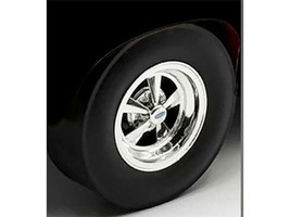 Cragar Wheel and Tire Set of 4 pieces from 1970 Pontiac GTO Ram Air IV for 1/18 Scale Models ACME A1801229W