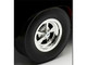 Cragar Wheel and Tire Set of 4 pieces from 1970 Pontiac GTO Ram Air IV for 1/18 Scale Models ACME A1801229W