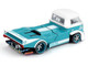 Volkswagen T1 Kaido Works V1 Truck Turquoise with White Top and Stripes Designed by Jun Imai Kaido House Special 1/64 Diecast Model Car Mini GT KHMG220 Volkswagen T1 Kaido Works V1 Truck Turquoise with White Top and Stripes Designed by Jun Imai Kaido House Special 1/64 Diecast Model Car Mini GT KHMG220