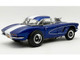 1961 Chevrolet Corvette Grand Sport Gasser Admiral Blue Metallic with White Stripe Limited Edition to 204 pieces Worldwide 1/18 Diecast Model Car ACME A1800939 1961 Chevrolet Corvette Grand Sport Gasser Admiral Blue Metallic with White Stripe Limited Edition to 204 pieces Worldwide 1/18 Diecast Model Car ACME A1800939