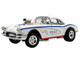 1961 Chevrolet Corvette Grand Sport Gasser USA 1 White with Blue and Red Stripes Limited Edition to 362 pieces Worldwide 1/18 Diecast Model Car ACME A1800939USA