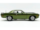 1970 Plymouth AAR Cuda Ivy Green Metallic with Black Stripes and Green Interior Limited Edition to 576 pieces Worldwide 1/18 Diecast Model Car ACME A1806140