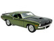 1970 Plymouth AAR Cuda Ivy Green Metallic with Black Stripes and Green Interior Limited Edition to 576 pieces Worldwide 1/18 Diecast Model Car ACME A1806140