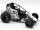 Winged Sprint Car #87 Aaron Reutzel Power Plus White 2026 1/18 Diecast Model Car ACME A1826009