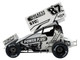 Winged Sprint Car #87 Aaron Reutzel Power Plus White 2026 1/18 Diecast Model Car ACME A1826009 Winged Sprint Car #87 Aaron Reutzel Power Plus White 2026 1/18 Diecast Model Car ACME A1826009