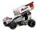 Winged Sprint Car #10 Ryan Timms Liebig Motorsports Hampel Oil 2026 1/18 Diecast Model Car ACME A1826011