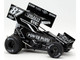 Winged Sprint Car #87 Aaron Reutzel Power Plus Black 2026 1/18 Diecast Model Car ACME A1826012 Winged Sprint Car #87 Aaron Reutzel Power Plus Black 2026 1/18 Diecast Model Car ACME A1826012