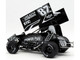 Winged Sprint Car #87 Aaron Reutzel Power Plus Black 2026 1/18 Diecast Model Car ACME A1826012 Winged Sprint Car #87 Aaron Reutzel Power Plus Black 2026 1/18 Diecast Model Car ACME A1826012