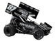 Winged Sprint Car #87 Aaron Reutzel Power Plus Black 2026 1/18 Diecast Model Car ACME A1826012 Winged Sprint Car #87 Aaron Reutzel Power Plus Black 2026 1/18 Diecast Model Car ACME A1826012