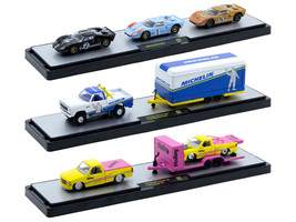 Auto Haulers Set of 3 Trucks Release 98 Limited Edition to 9400 pieces Worldwide 1/64 Diecast Models Machines 36000-98