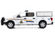2019 Ford F 150 Lariat Crew Cab Pickup Truck with Camper Box Royal Canadian Mounted Police White Law Enforcement and Public Service Series 1/27 Diecast Model Car Motormax 76647