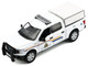 2019 Ford F 150 Lariat Crew Cab Pickup Truck with Camper Box Royal Canadian Mounted Police White Law Enforcement and Public Service Series 1/27 Diecast Model Car Motormax 76647