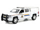 2017 Chevrolet Silverado 1500 LT Z71 Crew Cab Pickup Truck with Camper Box Royal Canadian Mounted Police White Law Enforcement and Public Service Series 1/27 Diecast Model Car Motormax 76648