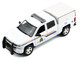 2017 Chevrolet Silverado 1500 LT Z71 Crew Cab Pickup Truck with Camper Box Royal Canadian Mounted Police White Law Enforcement and Public Service Series 1/27 Diecast Model Car Motormax 76648