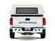 2017 Chevrolet Silverado 1500 LT Z71 Crew Cab Pickup Truck with Camper Box Royal Canadian Mounted Police White Law Enforcement and Public Service Series 1/27 Diecast Model Car Motormax 76648