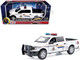 2019 Ford F 150 Lariat Crew Cab Pickup Truck Royal Canadian Mounted Police White with Flashing Light Bar and Front and Rear Lights and Sounds Law Enforcement and Public Service Series 1/27 Diecast Model Car Motormax 79514