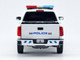 2017 Chevrolet Silverado 1500 LT Z71 Crew Cab Pickup TruckRoyal Canadian Mounted Police White with Flashing Light Bar and Front and Rear Lights and Sounds "Law Enforcement and Public Service" Series 1/27 Diecast Model Car Motormax 79515