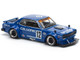 Skyline GT R V8 Drift Hakosuka RHD Right Hand Drive #12 Calsonic Blue with Graphics 1/64 Diecast Model Car Pop Race PR640114
