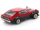Skyline KPGC110 Kenmeri RHD Right Hand Drive Red Metallic and Black 1/64 Diecast Model Car Pop Race PR640266