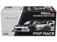 Mazda RX 7 RE Super G Time Attack RHD Right Hand Drive Black and White "The Model Car Show Malaysia 2026 1/64 Diecast Model Car Pop Race PR640516