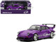 RWB 930 Purple with White Stripes 1/64 Diecast Model Car Model Model MM64-RWB930-003 RWB 930 Purple with White Stripes 1/64 Diecast Model Car Model Model MM64-RWB930-003