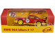 RWB 964 #17 Idlers Club Red with Yellow Accents 1/64 Diecast Model Car Model Model MM64-RWB964-003 RWB 964 #17 Idlers Club Red with Yellow Accents 1/64 Diecast Model Car Model Model MM64-RWB964-003