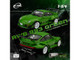 RWB 993 Green with Black Stripes 1/64 Diecast Model Car Model Model MM64-RWB993-008 RWB 993 Green with Black Stripes 1/64 Diecast Model Car Model Model MM64-RWB993-008