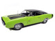 1970 Dodge Charger R T Muscle Car & Corvette Nationals MCACN Sublime Green with Black Stripes and Black Vinyl Top American Muscle Series 1/18 Diecast Model Car Auto World AMM1357 1970 Dodge Charger R T Muscle Car & Corvette Nationals MCACN Sublime Green with Black Stripes and Black Vinyl Top American Muscle Series 1/18 Diecast Model Car Auto World AMM1357