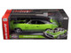 1970 Dodge Charger R T Muscle Car & Corvette Nationals MCACN Sublime Green with Black Stripes and Black Vinyl Top American Muscle Series 1/18 Diecast Model Car Auto World AMM1357 1970 Dodge Charger R T Muscle Car & Corvette Nationals MCACN Sublime Green with Black Stripes and Black Vinyl Top American Muscle Series 1/18 Diecast Model Car Auto World AMM1357